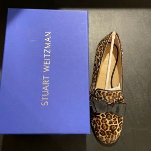Stuart Weitzman Keegan Bow Flats, Size 9
